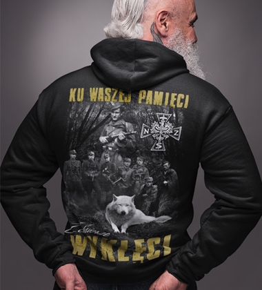 Bluza z kapturem ŻOŁNIERZE WYKLĘCI